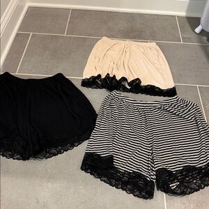 Set Lot of 3 XS/S Aerie Soft Sleep Pajama Shorts